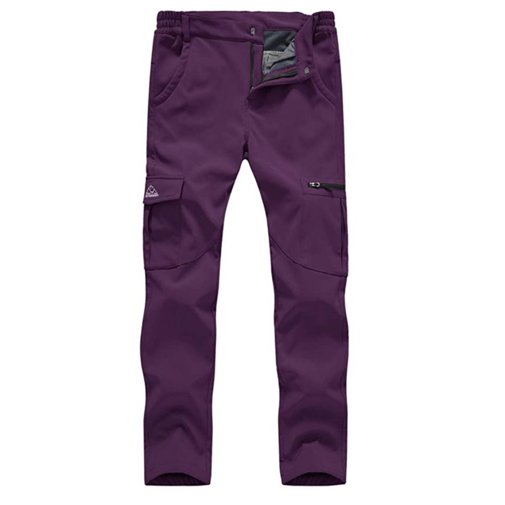 Purple snow pants